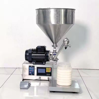 Haute densité viscosité fromage chocolat beurre d'arachide Sauce pâte crème confiture liquide matériel pompe rotative Machine de remplissage