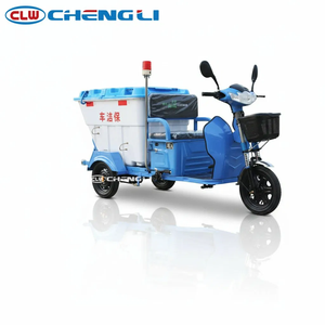 Tricycle électrique sanitaire 500L anti-retournement avec caméra de recul HD et longue autonomie pour le nettoyage urbain et l'hygiène municipale - Product Image 5
