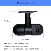 Caméra de tableau de bord Firecore Hx-6802 en gros, caméra de voiture avant et interne HD 1080P, caméra de vision nocturne IR, caméra de tableau de bord à 360 degrés pour voiture