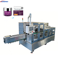 Machine d'emballage de boîtes en carton pour stylos à craie de tableau noir à grande vitesse HANNPRO, machine de cartonnage pour crème pour le visage, boîte en papier
