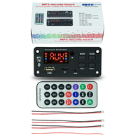2x25W Ses Güç Amplifikatörü Modül Kartı MP3 Çalar Dekoder Kartı DC7V 16V