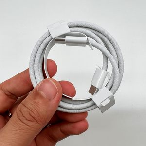 <span class=keywords><strong>สาย</strong></span><span class=keywords><strong>ชาร์จ</strong></span>โทรศัพท์มือถือแบบถักไนลอนแท้ 6A 60W PD USB <span class=keywords><strong>Type</strong></span> <span class=keywords><strong>C</strong></span> <span class=keywords><strong>ชาร์จ</strong></span>เร็ว สำหรับ iPhone Apple 16 17 ขายส่ง - Product Image 4