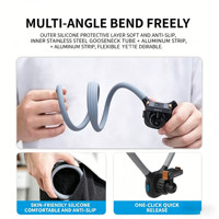 Support de cou en silicone à dégagement rapide avec fixation magnétique pour GoPro Hero Insta360 Ace Pro 2 X5, support de cou pour DJI Nano/Action 6/5Pro/4/3