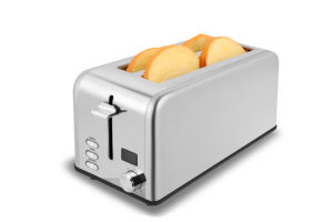 <span class=keywords><strong>Grille</strong></span>-<span class=keywords><strong>pain</strong></span> 4 tranches avec grill en acier inoxydable, style moderne, fente <span class=keywords><strong>longue</strong></span>, avec écran LCD, vente chaude - Product Image 3