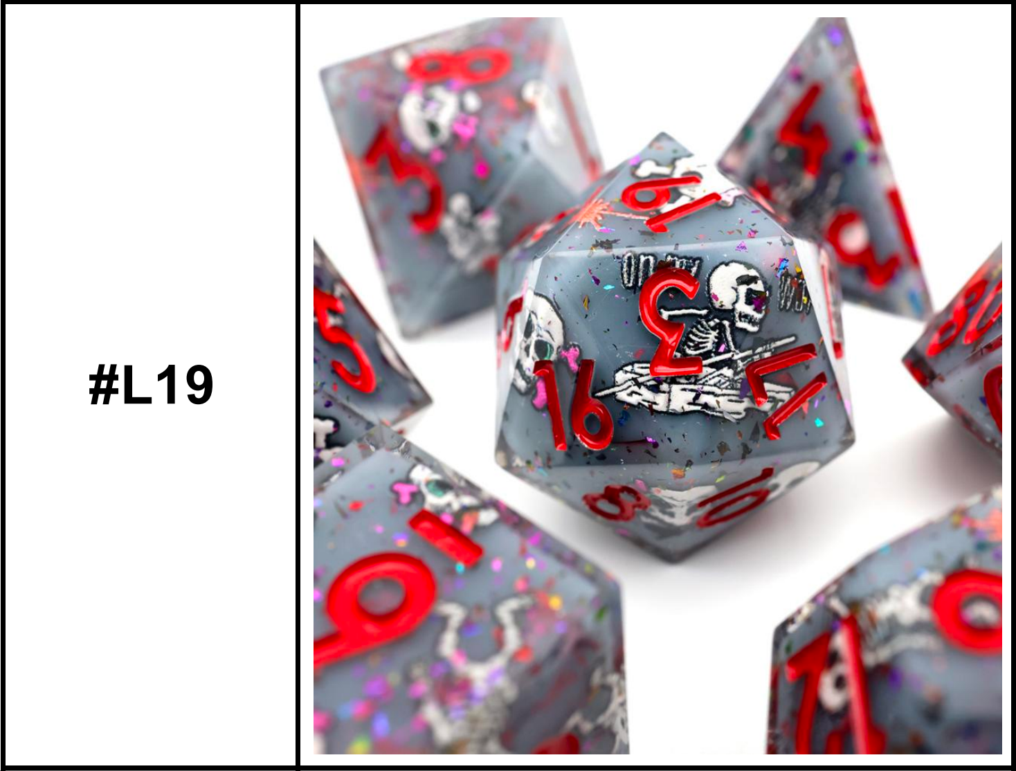 # L19 ~ 7 unids/set