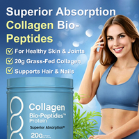Poudre de peptides multi-collagène OEM ODM, nutrition sportive, biotine, collagène, kératine, poudre pour éclaircir la peau et favoriser la croissance des cheveux