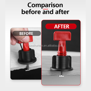 Barriers en plastique polyvalents de haute résistance pour un alignement et un nivellage précis dans les planchers de constructi - Product Image 3