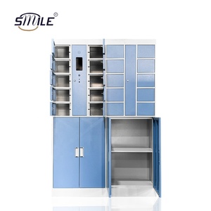 SMILE Smart Touch Screen Outdoor Locker Intelligent Metal Parcel Delivery Locker Smart Parcel <span class=keywords><strong>Dropbox</strong></span> - Product Image 5