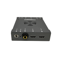 12G SDI - 4K Çift Yönlü Dönüştürücü Video Dönüştürücü 2.0 Profesyonel İletim için Ses Video Bölücü