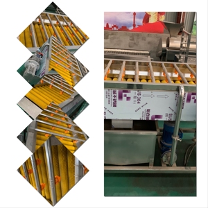 Large Throughput Commercial Fruit <b>Vegetable</b> Washing Unit For Fruit <b>Vegetable</b> Cleaning Work At Food Manufacturing Workshop - Product Image 6