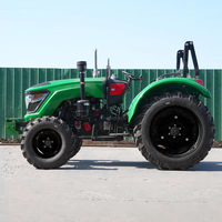 Tracteur Agricole Compact 4x4 le Plus Vendu, Mini-Ferme 4 Roues Motrices avec Pompe, Engrenages, Boîte de Vitesses et Accessoires Complets