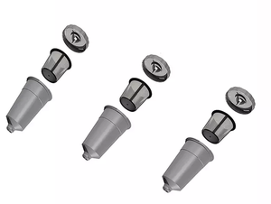 3 piezas de filtros de café reutilizables, cápsulas K Cups para <span class=keywords><strong>Keurig</strong></span> K31 K45 - Product Image 3