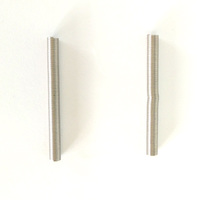 Ressorts de compression hélicoïdaux sur mesure en acier inoxydable longs et fins, fabriqués en Chine, pour usage automobile, traités thermiquement, charge légère, rotation à gauche, 10 lb