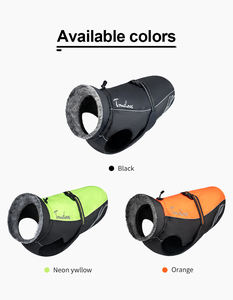 ट्रूलोव थोक उच्च गुणवत्ता वाले चिंतनशील कुत्ते शीतकालीन जैकेट वाटरप्रूफ प्रतिबिंबित गर्म समायोज्य टिकाऊ नरम पालतू कोट - Product Image 6