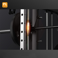 Máquina Smith Multifuncional de Alta Calidad para Musculación con Cruce de Cables Jaula de Potencia y Rack para Sentadillas para Entrenamiento y Ejercicio de Pecho