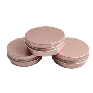 In Stock Aluminium Empty Containers Various Of Aluminum Boxes 25ml Sliver Containers For Cosmetic