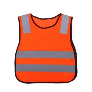 High Visibility Portable Pullover <strong>Vest</strong> for Kids Breathable Fluorescent Reflective Child Safety <strong>Vest</strong> with Custom Logo <strong>Support</strong> - Product Image 6