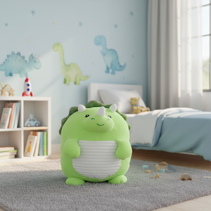 Peluche Dino Verde Moderno Super Morbido da 15 Pollici con Stampa Digitale, Nuovo Design, Regalo di Compleanno Perfetto NYFY-1259 MOQ 100 - Product Image 3