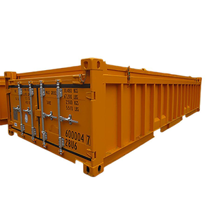 20ft 20'Half-Height Container Cube Hard Open <b>Top</b> Containers with Removable Roof for Easy <b>Loading</b> and Unloading of Goods - Product Image 1