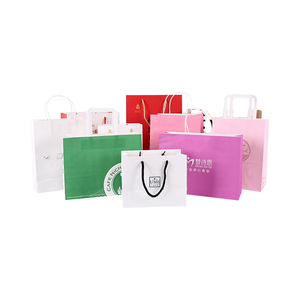 Bolsas de Regalo de Papel de Arte de Lujo con Logotipo Personalizado, Asa de Cinta, Impresión UV, para Ropa, Bodas, Exposiciones, Supermercados, Promociones - Reciclables - Product Image 1