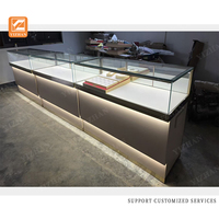 Plafonnier LED de design moderne et professionnel avec rendu 3D, écologique, de luxe, pour vitrine de lunettes, en acier inoxydable doré diamanté