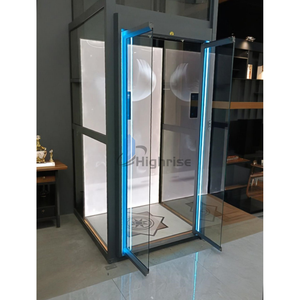 CE 1-6 Floors Residential <strong>Elevator</strong> Hydraulic Passenger Home Lift Glass Cabin Domestic <strong>Elevator</strong> for House Outdoor - Product Image 4