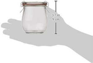 Pot en verre <span class=keywords><strong>Weck</strong></span> de haute qualité de 220 ml avec clip hermétique et couvercle en verre pour la cuisine domestique - Product Image 4