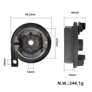 Cubierta Lateral de la Rueda Delantera, Cubierta de Freno de Tambor para Xiaomi 5Plus, Accesorios para Scooter Eléctrico - Product Image 3