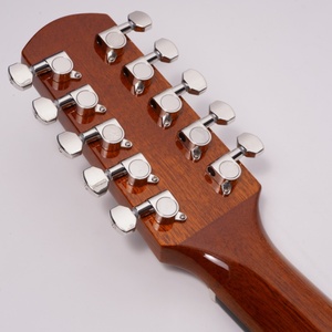 Factory Direct Sale 10-<b>String</b> Acoustic Guitar Bajo Quinto Florentine Mexican Style Spruce <b>Top</b> Mahogany Fingerboard - Product Image 6