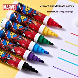 Set de Pintura Unimass Spiderman, Acuarelas, Crayones, Pinceles, <span class=keywords><strong>Estuche</strong></span> de Plástico 37x20cm, Material de Arte para Niños de Primaria - Product Image 1