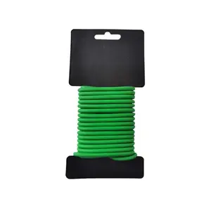 10m plante torsion cravates vert enduit plante torsion cravate jardin formation fil jardin fournitures plante Support et outil de protection