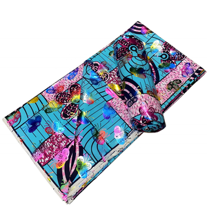 Mode Africaine Cire Dorée Imprimé <span class=keywords><strong>Pagne</strong></span> Coton Tissu <span class=keywords><strong>Pagne</strong></span> Africain 6 Yards Robes pour Femmes Vêtements - Product Image 2