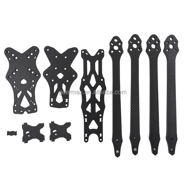 For APEX 8 Inch HD Carbon Fiber Frame Drone Components Quadcopter 362mm Wheelbase 8-inch RC Racing FPV UAV Spare Parts Kit Rack