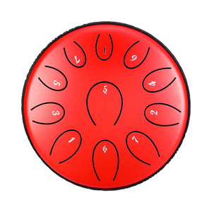 Tambour à langue de 6 pouces en acier allié électroplaqué, 11 notes, instrument de musique pour enfants et adultes, <span class=keywords><strong>Handpan</strong></span> D5-Majeur - Product Image 5