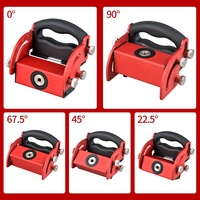 Guide de perçage industriel remplaçable 6/8/10/12 mm pour le travail du bois, localisateur d'angle de perçage, poignée en plastique, personnalisable OEM/ODM