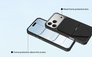 เคส iPhone แบบเต็มตัวสำหรับ 18Pro/17Pro/Pro Max/17Air พร้อมขาตั้งแม่เหล็กสำหรับซีรีส์ 15/16 - Product Image 5