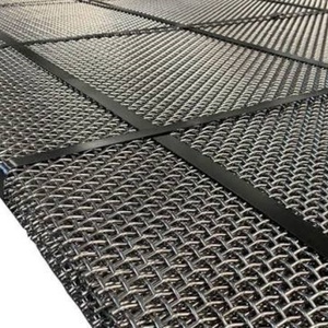 Maille de fil métallique ondulé robuste en acier au carbone pour tamis vibrant de carrière et d'exploitation minière, fournie directement par l'usine - Product Image 5