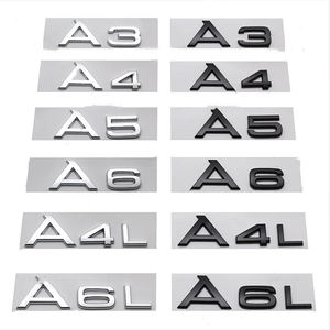 Autocollant de logo de coffre arrière ABS 3D 2.0 3.0 <span class=keywords><strong>30</strong></span> 35 40 45 50 55 60 TFSI <span class=keywords><strong>TDI</strong></span> V6T 4.0 T pour Audi A1 A3 A4 A5 A6 A7 A8 <span class=keywords><strong>Q2</strong></span> Q3 Q5 Q7 - Product Image 3