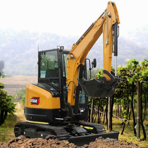 รถขุดตีนตะขาบ SY35C ขนาด 3.5 ตัน รุ่น Top Select จาก Sani Construction พร้อมเครื่องยนต์และปั๊ม Yanmar ราคาประหยัด - Product Image 1