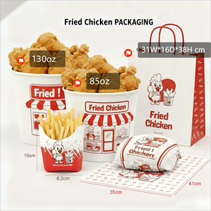 Plateaux en papier sulfurisé personnalisés avec design coloré <span class=keywords><strong>pour</strong></span> le burger géant cascade de fromage et les frites garnies - Product Image 6