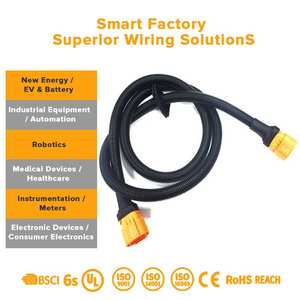 Otomobil/Motosiklet Enerji Depolama Sistemleri için BMS İletişim Kablosu 7AWG PVC Güç Kablo Demeti RS485 ile - Product Image 3