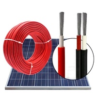 TÜV-zertifiziertes DC-Solar kabel 4 mm2 4mm 6mm 10mm 10 mm2 Solarpanel-Verlängerung kabel Solar-PV-Kabel