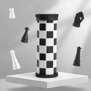 2-in-1 Faltbares Brettspiel-Set, Inklusive Schach und Gobang, Tragbares Freizeit-Unterhaltungsspielzeug - Product Image 5