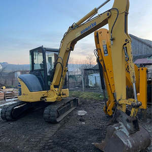 Mini pelle hydraulique sur chenilles Komatsu PC50MR d'occasion, 5 tonnes, modèle 2022, moteur japonais d'origine, pompe à engrenages, bon état, Japon - Product Image 5