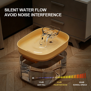 Custom Logo Smart Pet Drinking Fountain Fresh Water Cycle Household Dog <b>Cat</b> Water <b>Feeder</b> - Product Image 4
