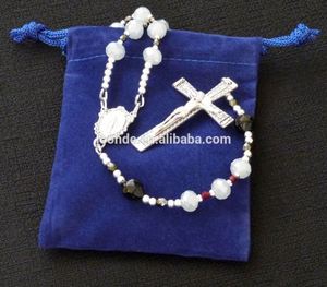 Bolsitas para Joyería de Lujo, Elegantes y Personalizadas, Bolsitas de Terciopelo y Fieltro para Rosarios y Coronillas - Product Image 2