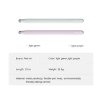Redmi Graffiti Touchpen Aktif Kapasitif Daya Tarik Magnetik Ujung Pena Dapat Diganti Kompatibel iPad Android Mobile Stylus Plastik