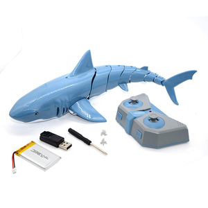 2.4G Điều Khiển Từ Xa Cá Mập Đồ Chơi Quy Mô <span class=keywords><strong>1</strong></span>:18 Cao Mô Phỏng Cá Mập Cho Hồ Bơi Phòng Tắm Quà Tặng RC Thuyền Đồ Chơi Cho Bé Trai Và Bé Gái - Product Image 1