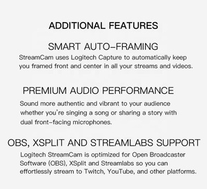 <span class=keywords><strong>Logitech</strong></span> <span class=keywords><strong>Brio</strong></span> Dòng 4K Cameraultra HD 4K Quay Video & 1080P/60fps Webcam Cho Văn Phòng PC - Product Image 6