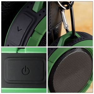 Custom Portable Wireless <b>Speaker</b> ABS Material Silicone Waterproof <b>Small</b> Outdoor <b>Speaker</b> with Carabiner - Product Image 5